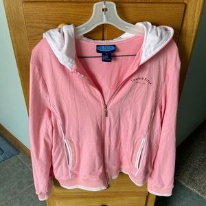 Fuda Sport  White and Pink Jacket
